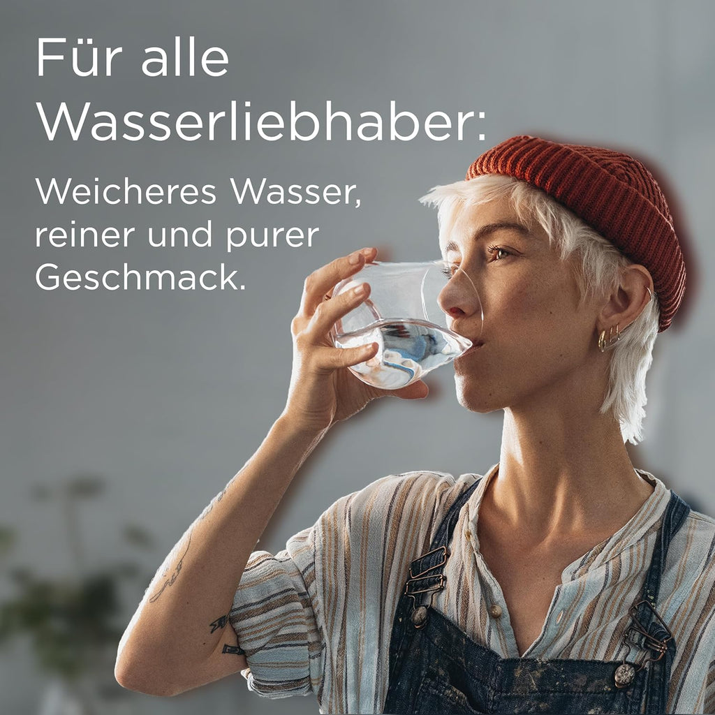 BRITA Marella 2,4 L Wasserfilterkanne Blau mit 3 MAXTRA PRO Filtern