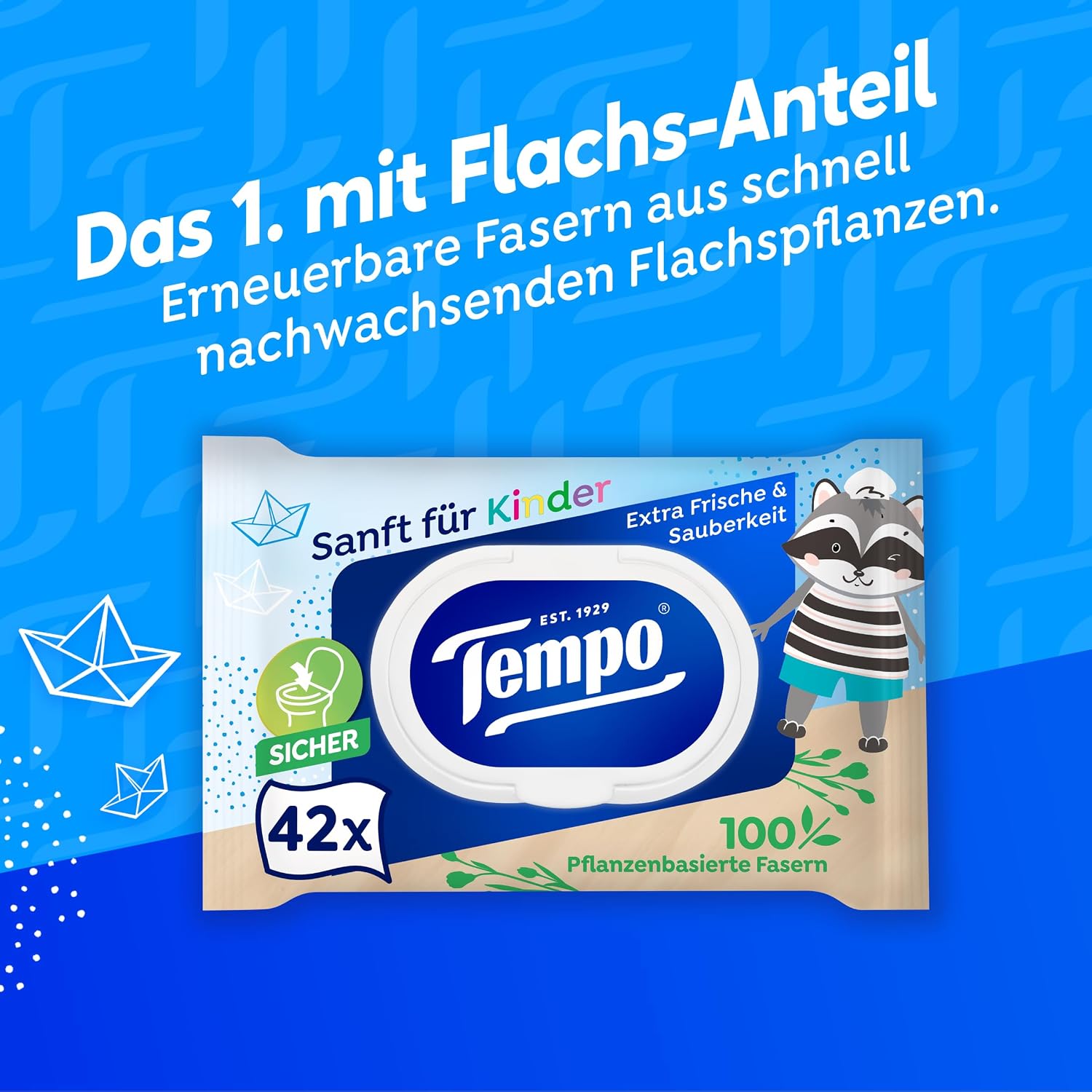 Feuchtes Toilettenpapier fuer Kinder Megapack 16x42 Tuecher Design Edition