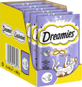 Dreamies Katzensnacks 12x60g () verschiedene Sorten Huhn Kaese Lachs