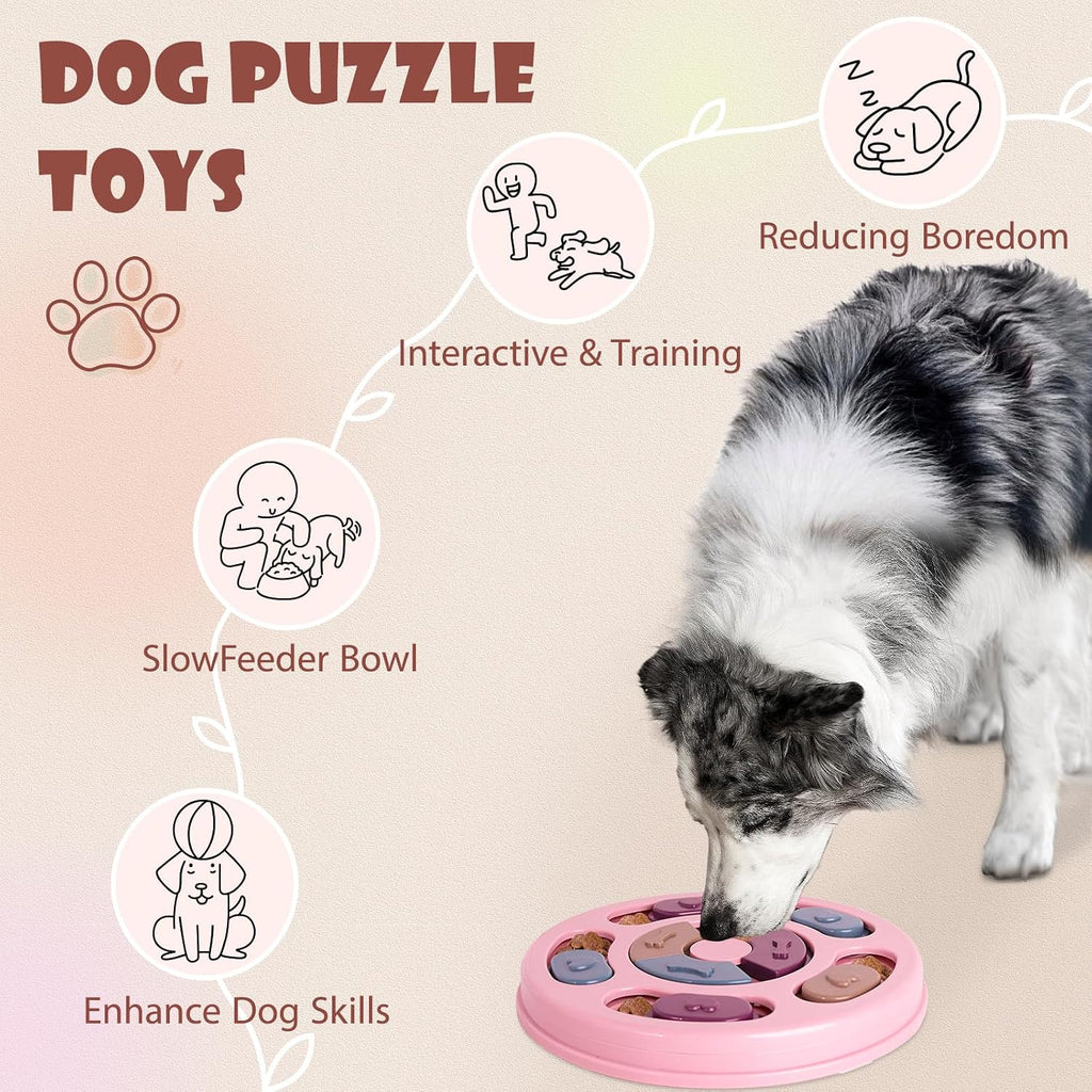 Intelligenzspielzeug fuer Hunde und Katzen Welpen waschbar blau