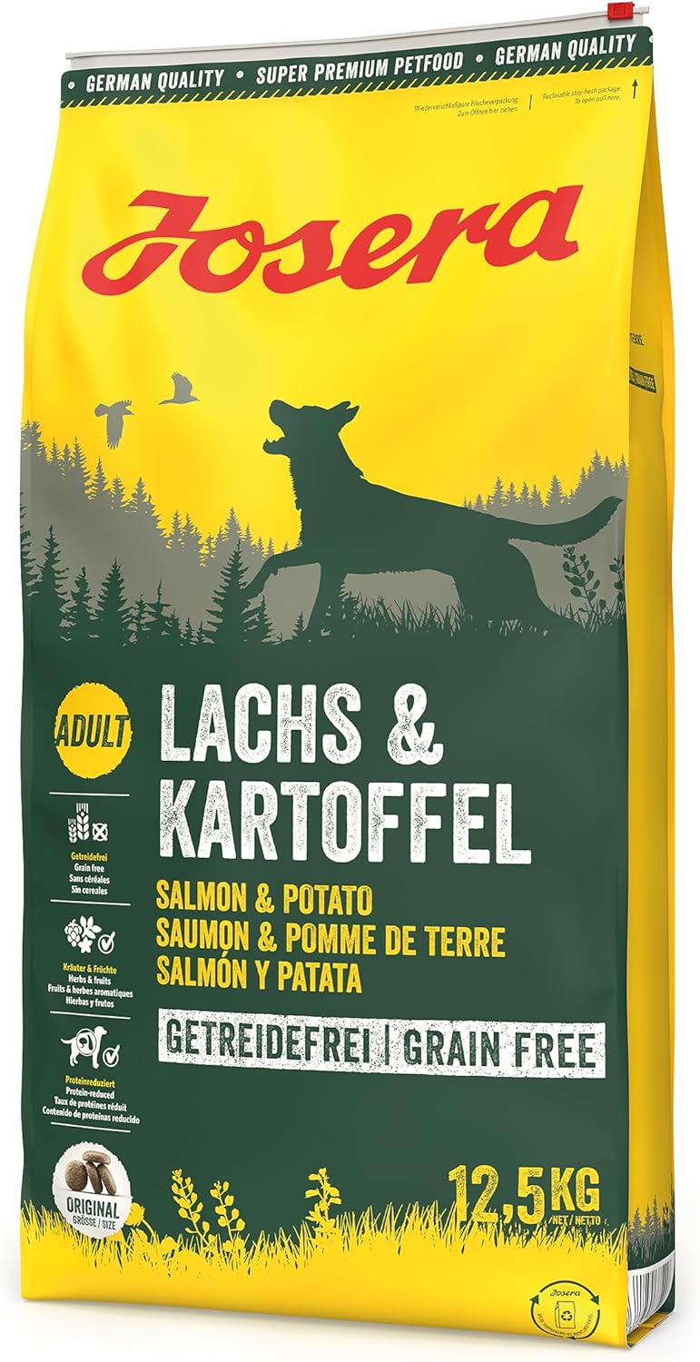Josera Adult Lachs & Kartoffel Trockenfutter bis - getreidefrei