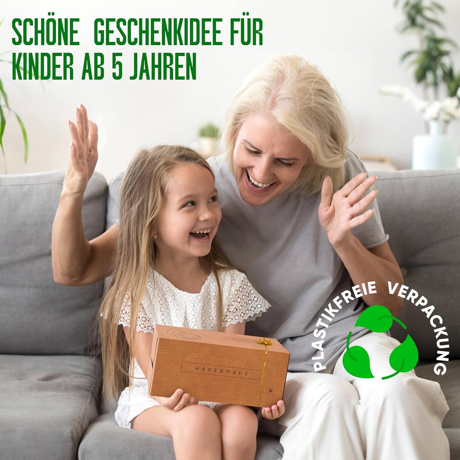 Mein Erster Garten Anzuchtset fuer Kinder Saatgut Pflanzset