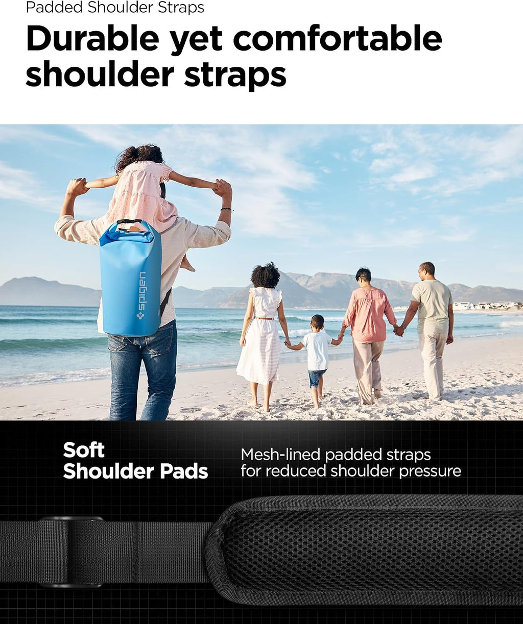 Spigen Dry Bag Aqua Shield wasserdichte Tasche Rucksack Snow White