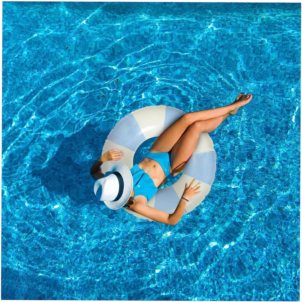 Aufblasbarer Schwimmring fuer Erwachsene Schwimmbad Pool Float Sommer