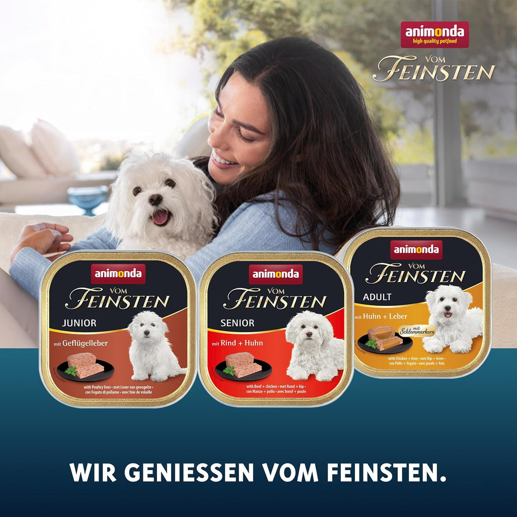 Welpenfutter Vom Feinsten Junior 6er-66er Pack verschiedene Sorten