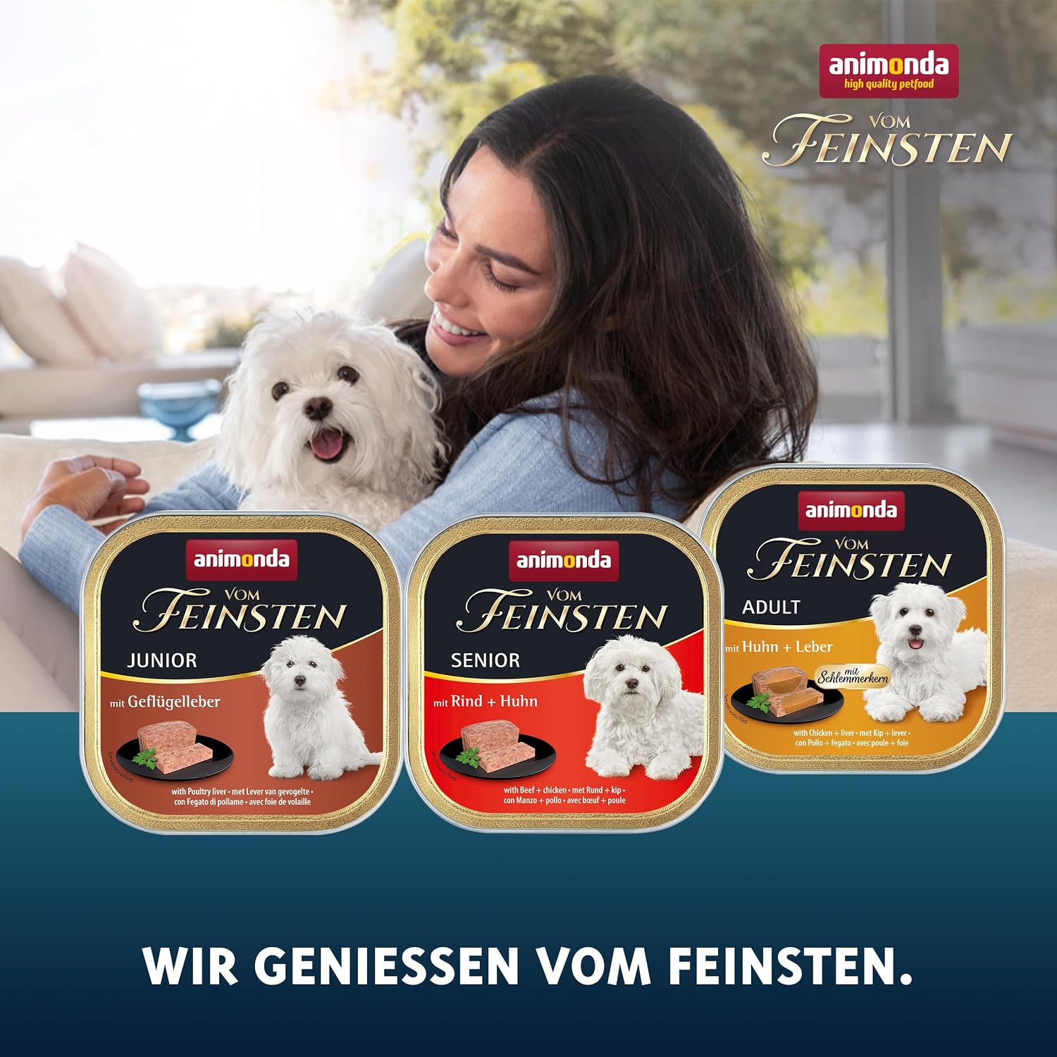 Welpenfutter Vom Feinsten Junior 6er-66er Pack verschiedene Sorten