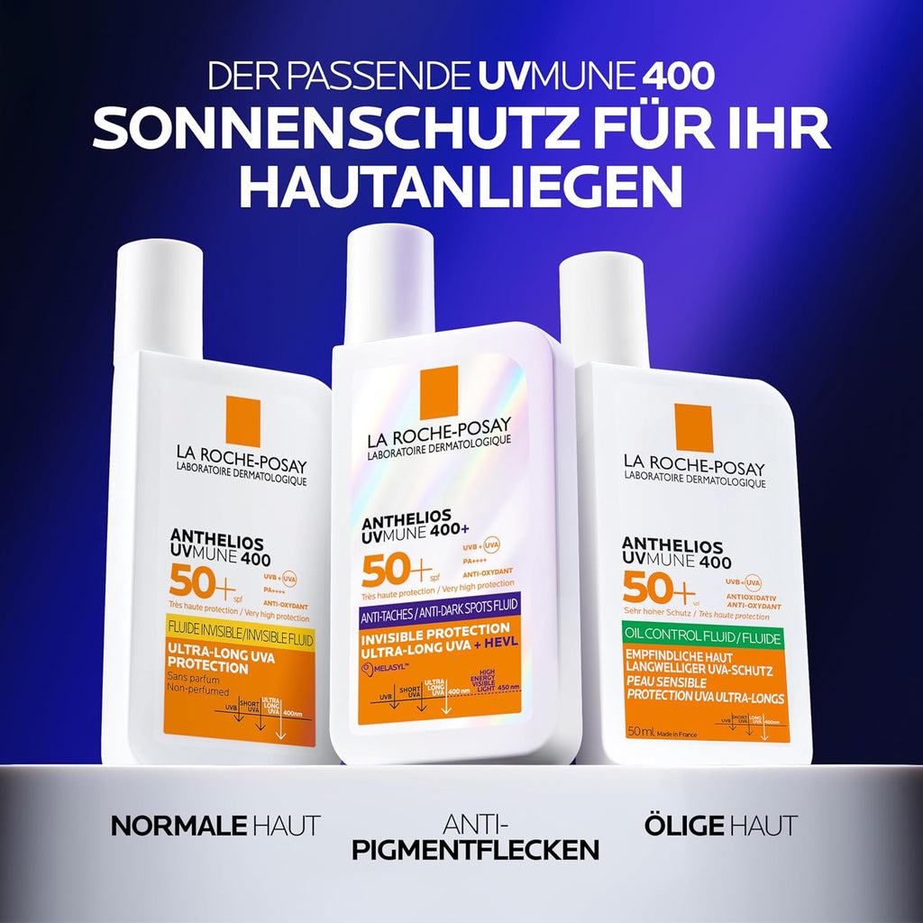 La Roche-Posay Anthelios UVmune 400 Oil Control Fluid LSF 50+ 50 ml Gesicht matt