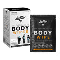Body Wipes XXL Einmalwaschlappen 10 einzeln verpackte Feuchttuecher Gesicht Koerpe