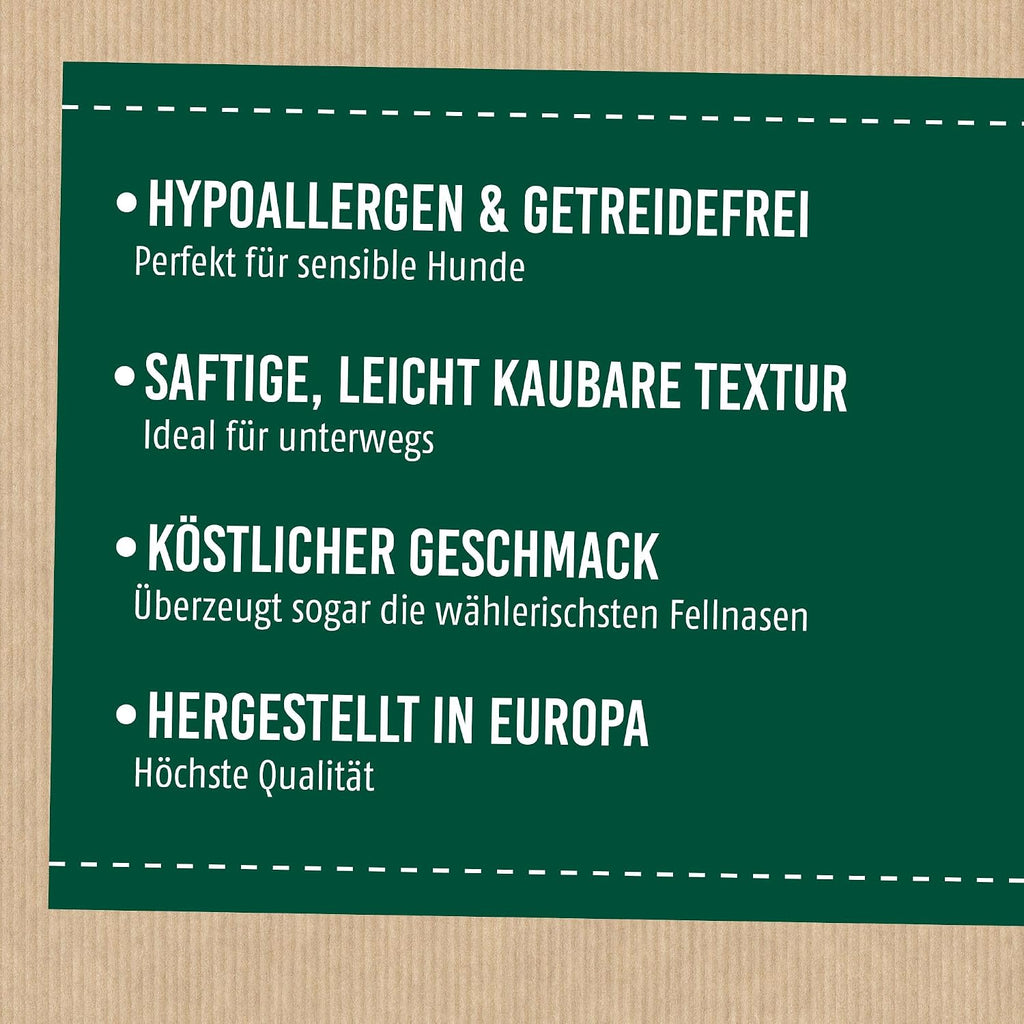 Christopherus Soft-Im-Biss Forelle + Insekt Leckerli fuer Hunde verschieden