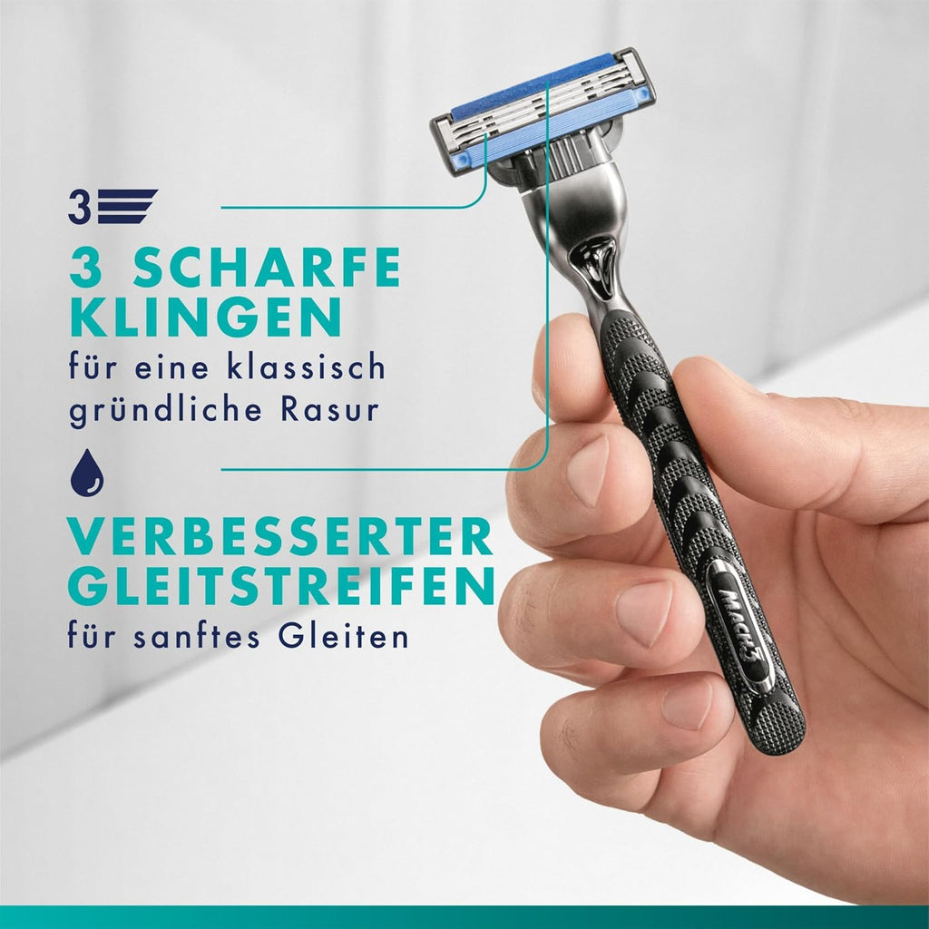 Gillette Mach3 Rasierklingen 24 Stueck Ersatzklingen Herren