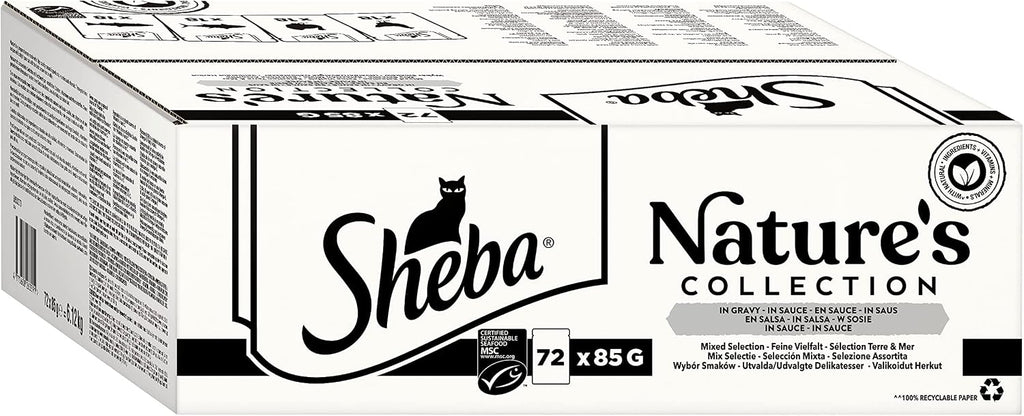 Sheba Selection Katzen Nassfutter Gefluegel verschiedene Sorten