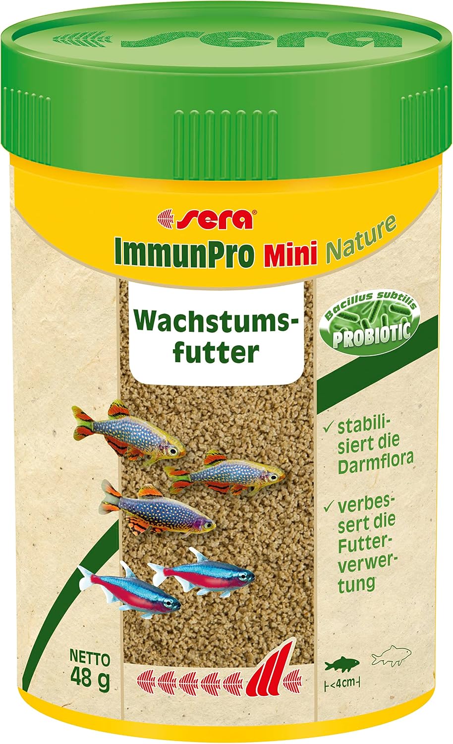 sera Immune Probiotic Granules XS Fischfutter bis 5 cm