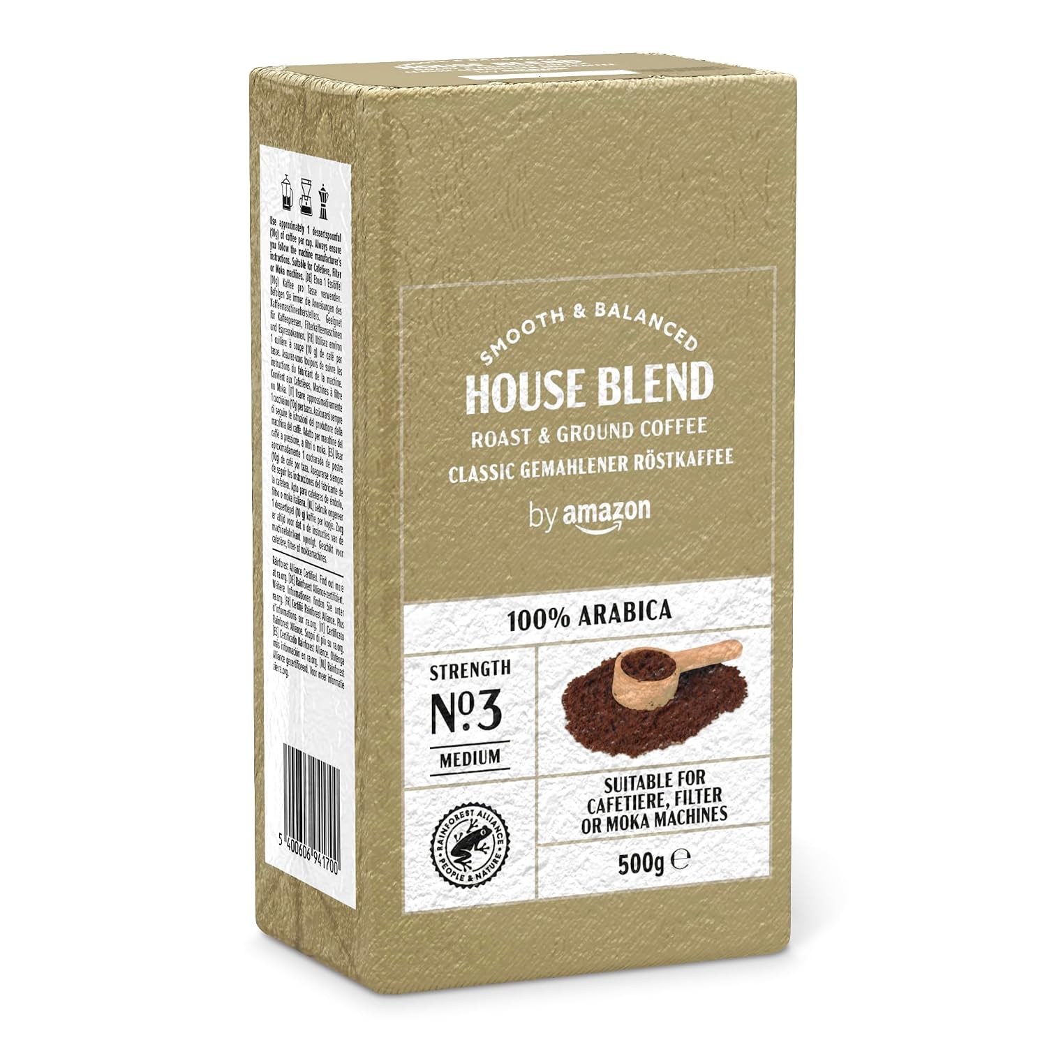 Coffee Classic 100% Arabica gemahlen mittlere Roestung