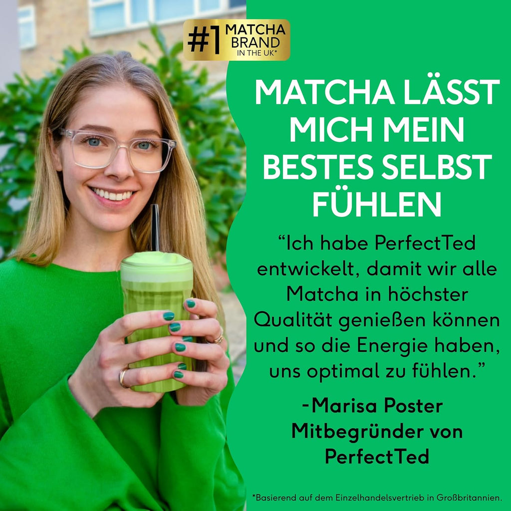 Perfect Ted Matcha Pulver Vanille Japanischer Tee verschiedene Sorten