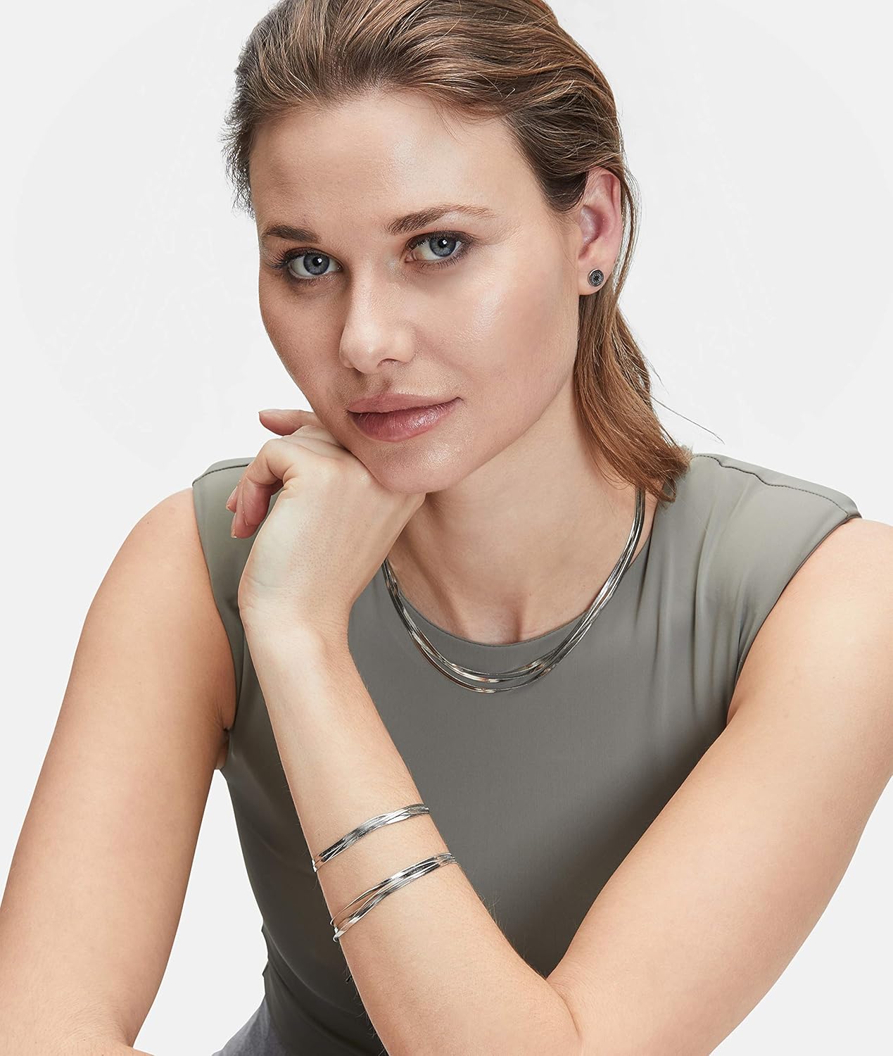 Liebeskind Berlin Sleekchain Damen Halskette Edelstahl schlicht