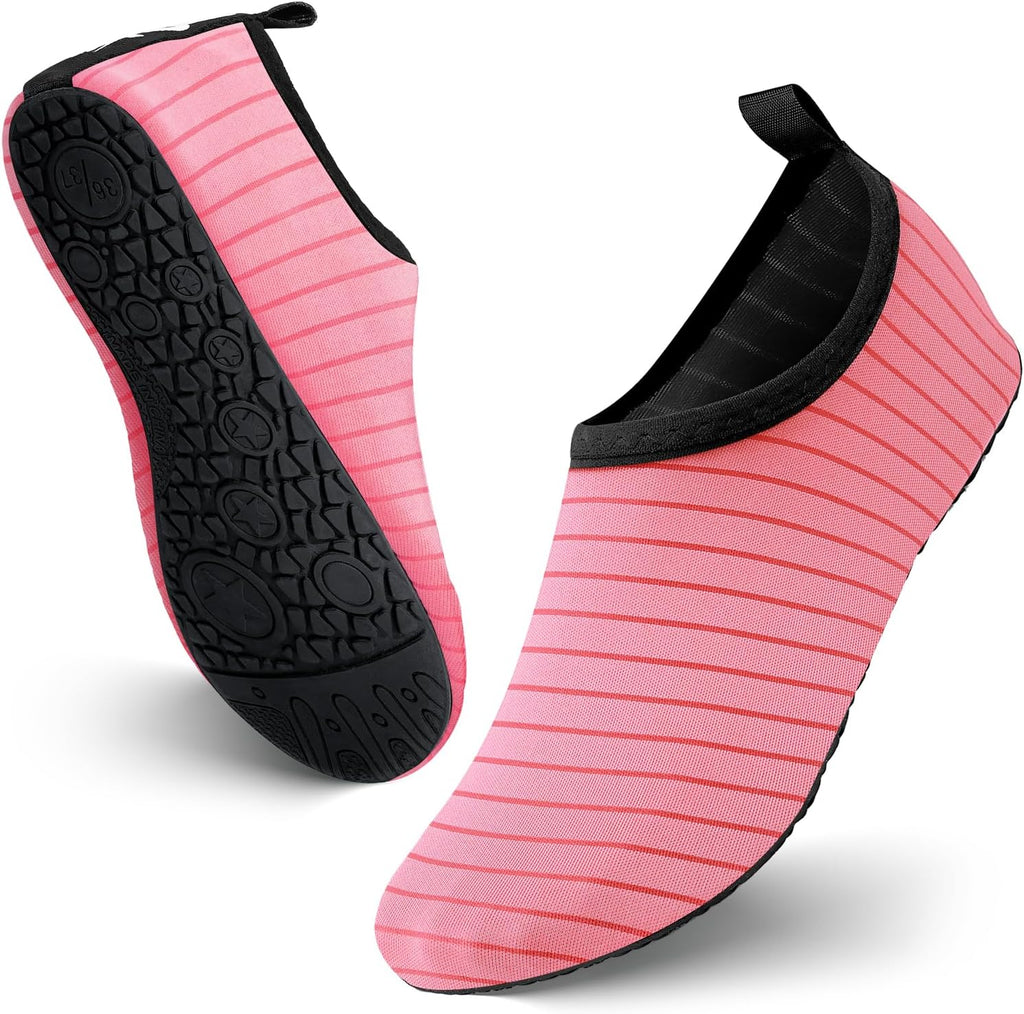 JOTO Wasserschuhe Unisex Badeschuhe Strandschuhe Quick Dry Damen Herren Kinder