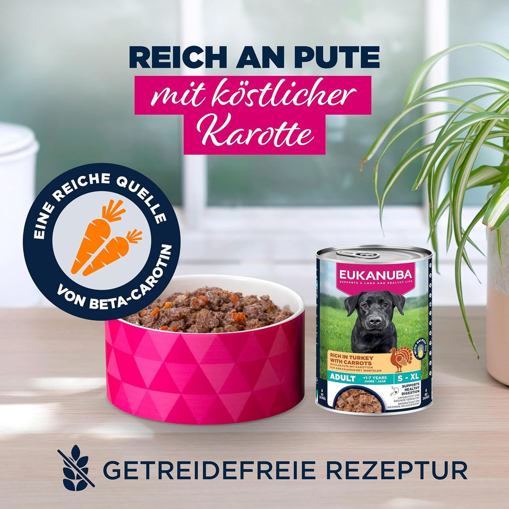 Hundefutter nass Rind Kürbis getreidefrei 6 x verschiedene Sorten