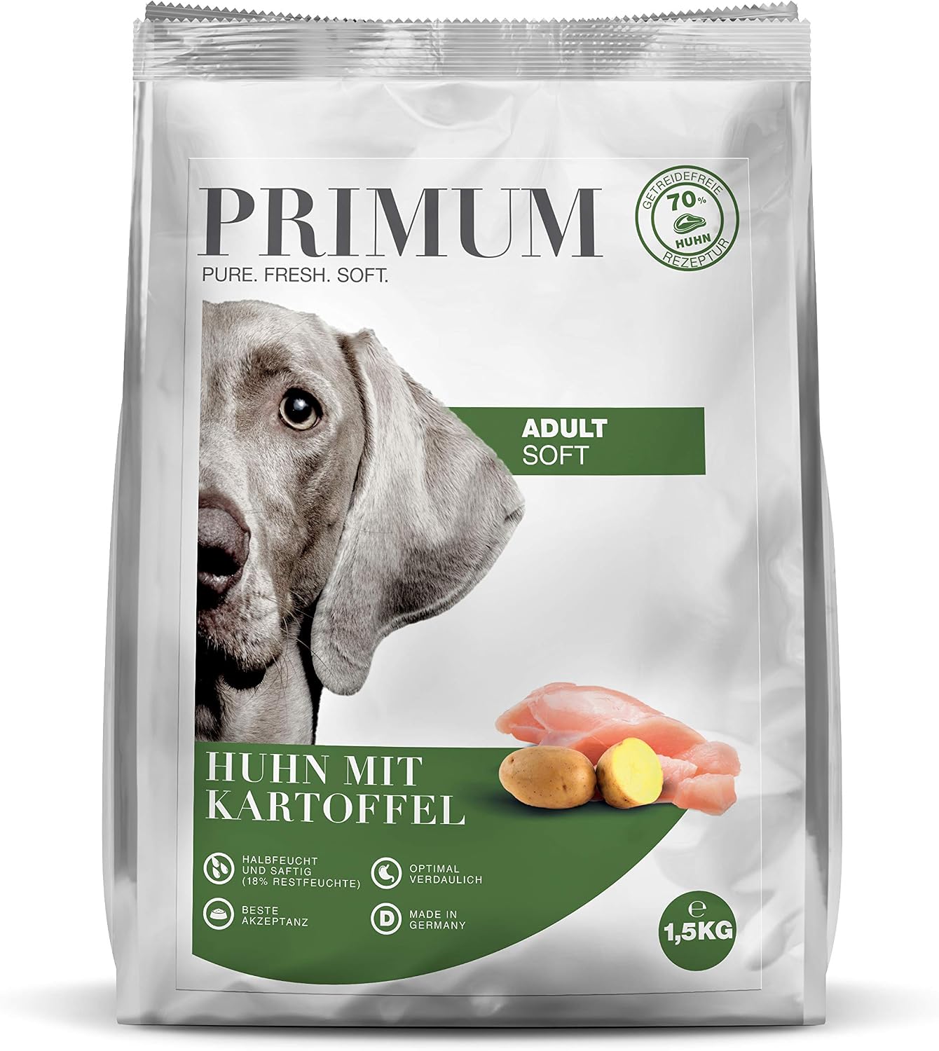 Soft Adult Hundefutter 70% frisches Fleisch - verschiedene Sorten