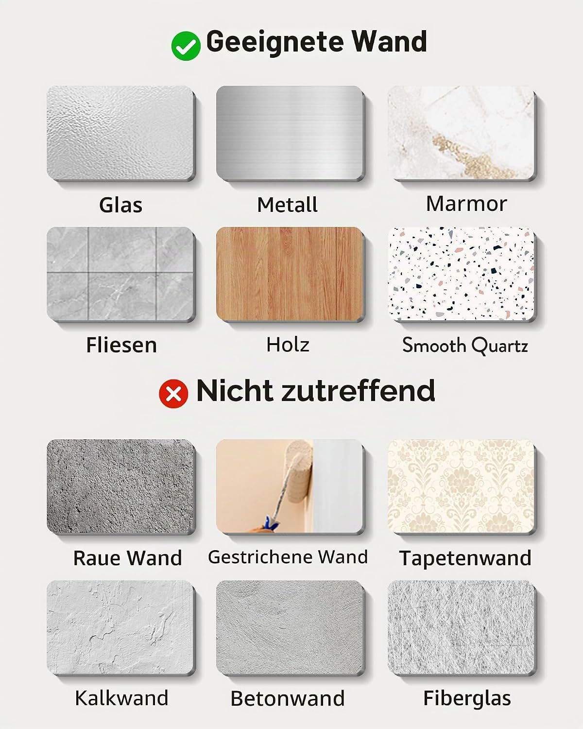 Orimade Duschablage Ecke Edelstahl ohne Bohren 2 Stueck Wandablage