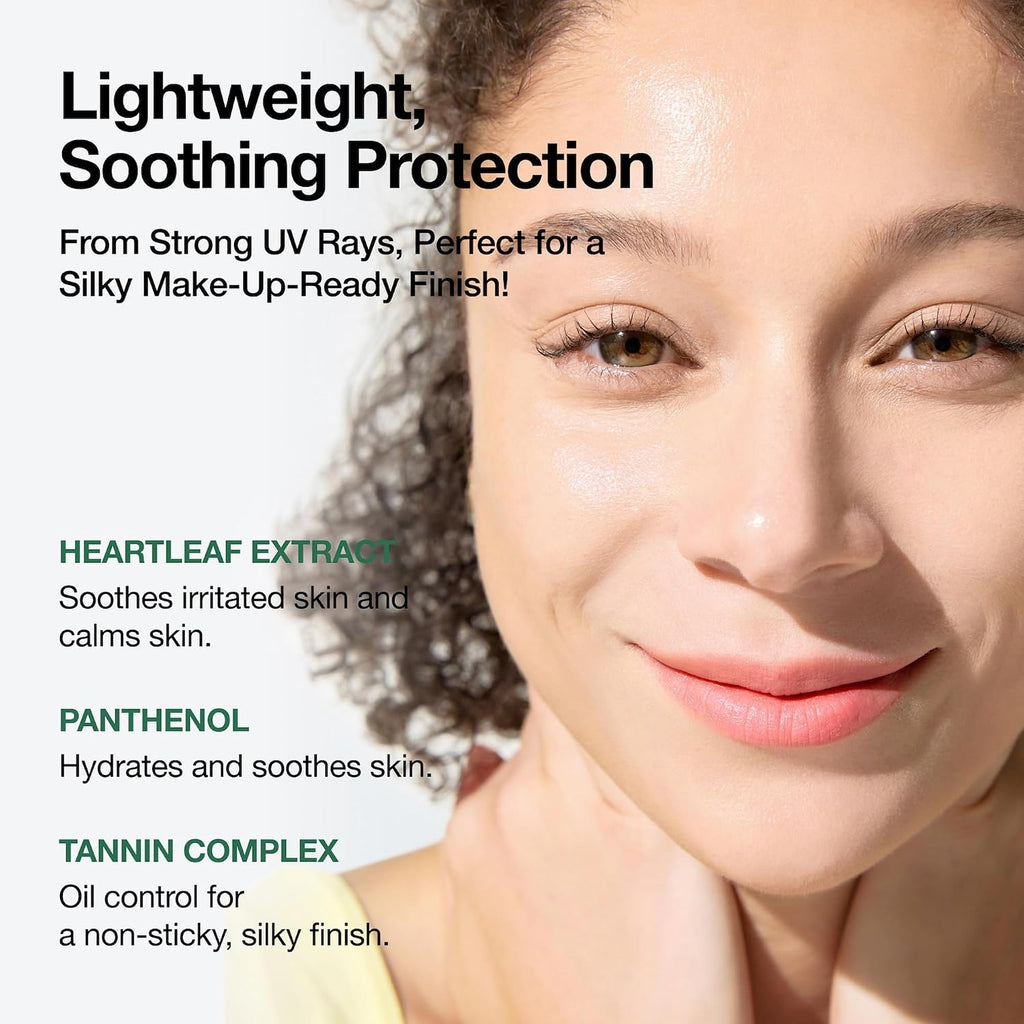 ANUA Heartleaf Seidige Feuchtigkeits-Sonnencreme SPF50 PA++++ 50ml Niacinamid