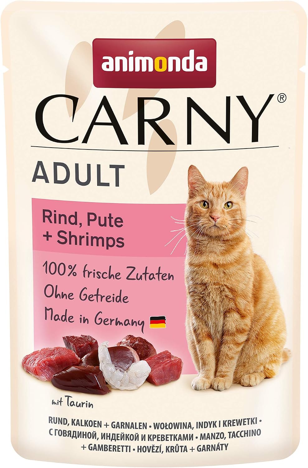 Animonda Carny Gefluegel Mix Katzenfutter nass getreidefrei