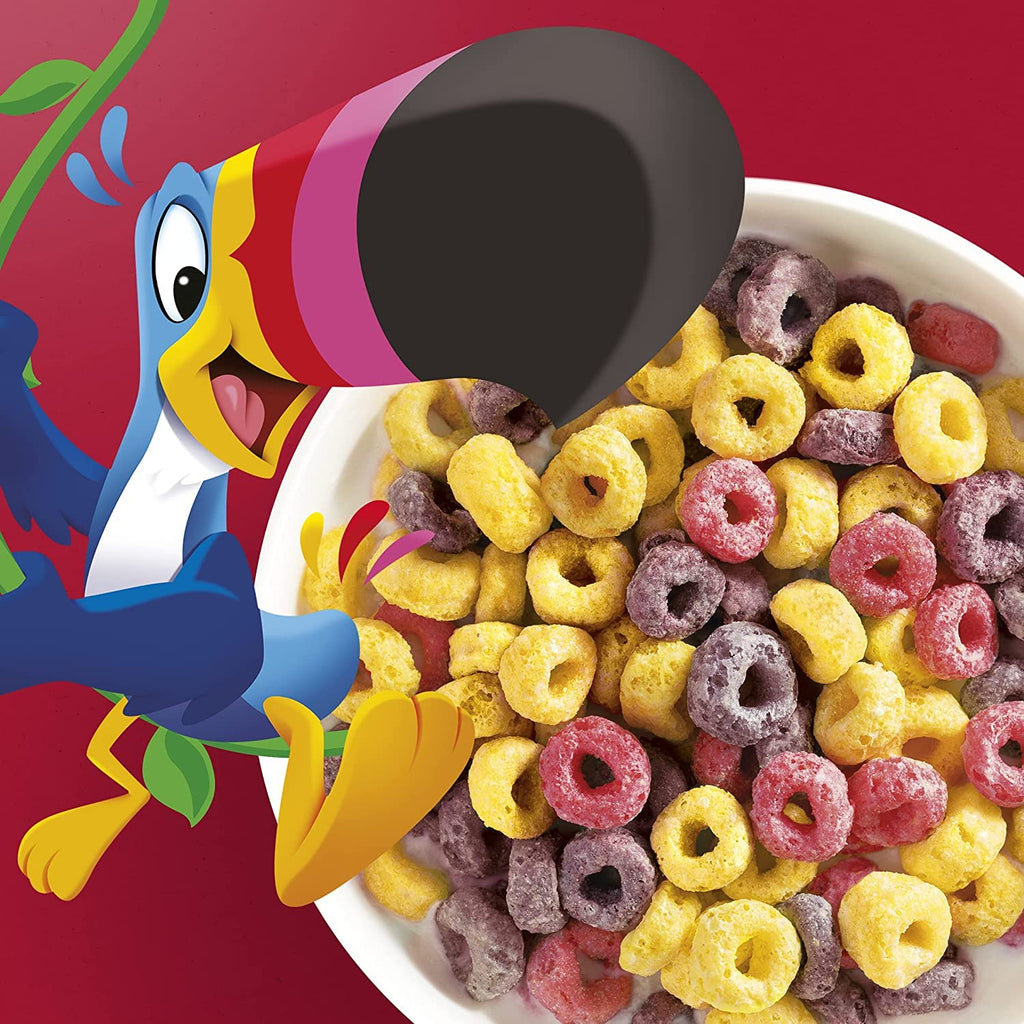Kellogg’s Froot Loops Fruehstueckszerealien Fruchtgeschmack 375 g