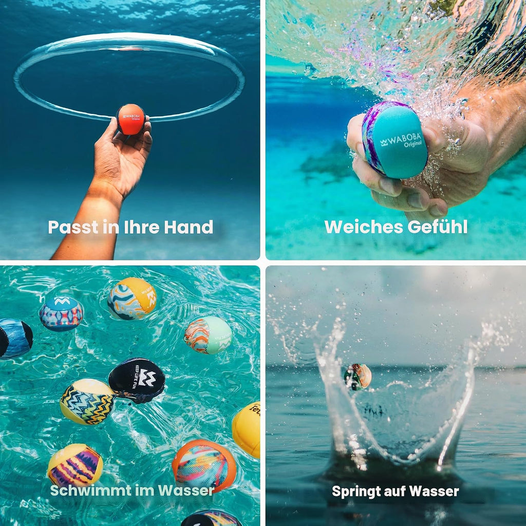 Waboba Wasser Sprungball Original Skip Ball Pool See Strand Sommer Spiel