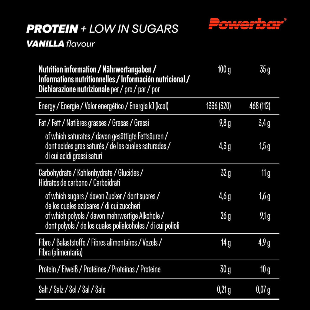 Protein Plus Low Sugar Riegel Vanille 16 x, verschiedene Sorten
