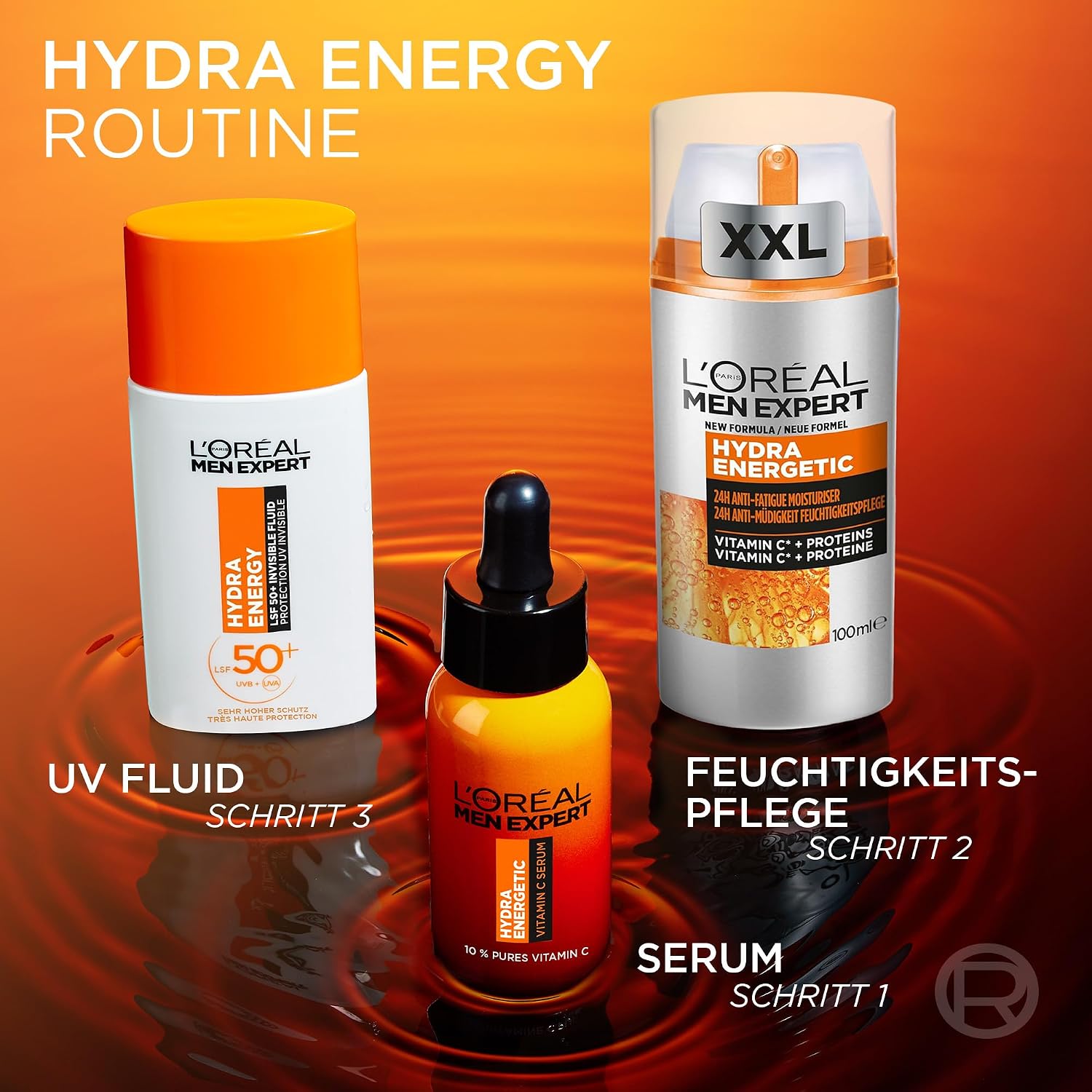 L’Oréal Men Expert Hydra Energy Gesichtscreme Anti‑Muedigkeit Vitamin C
