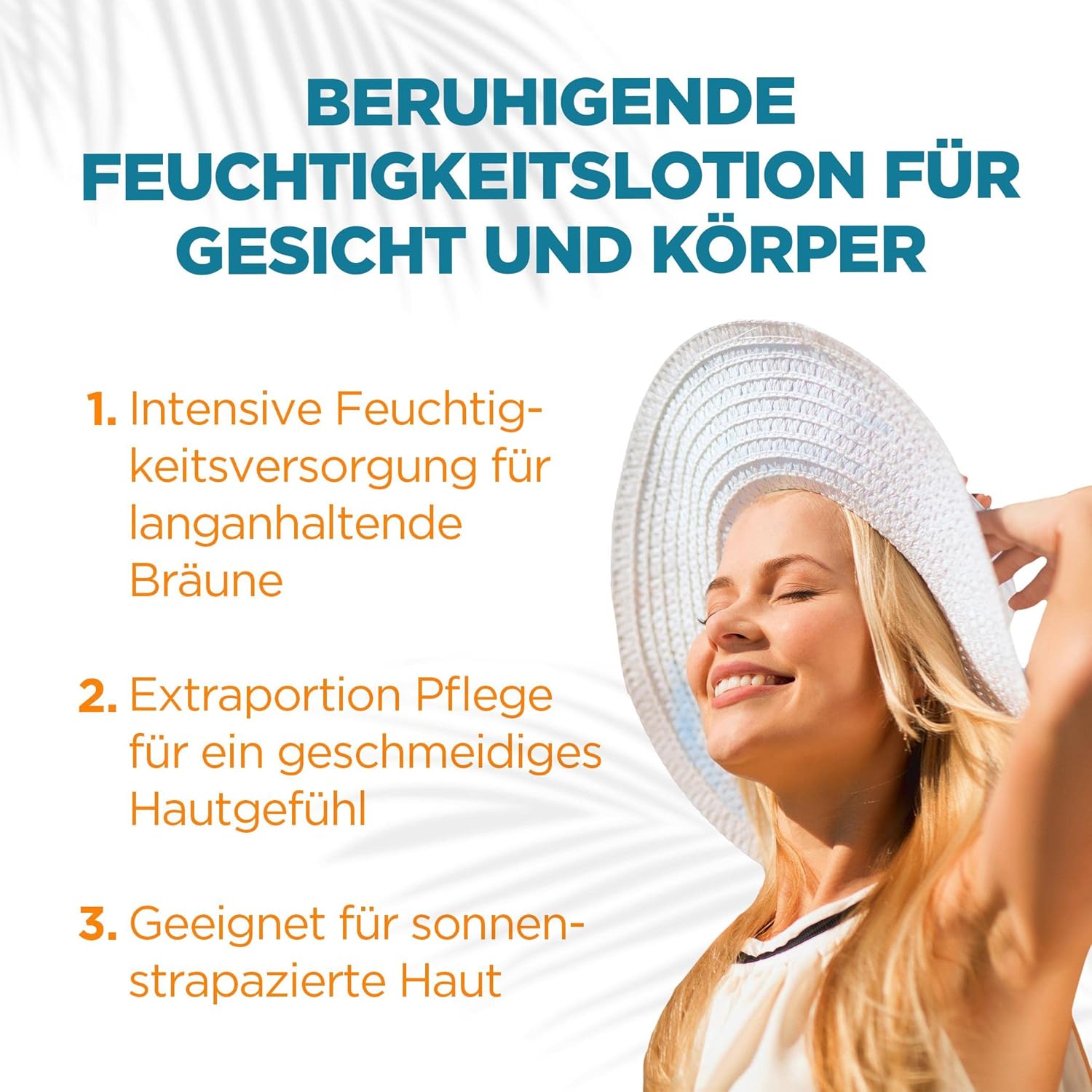 Garnier Ambre Solaire After Sun Feuchtigkeitsmilch 400ml fuer Gesicht & Koerper