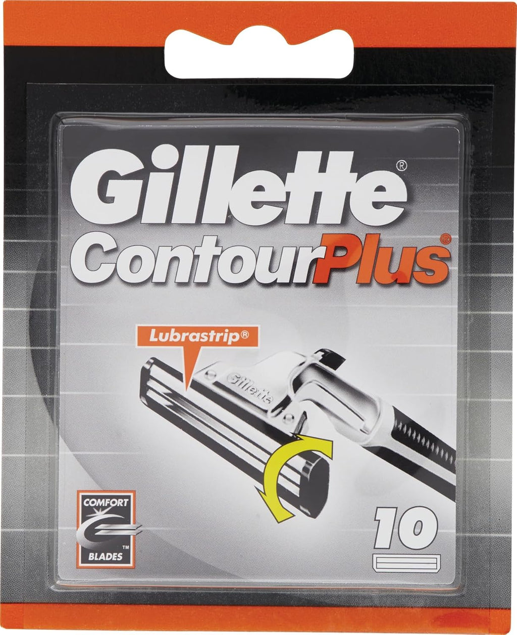 Gillette Contour Plus Rasierklingen 10 Stueck Ersatzklingen Herren