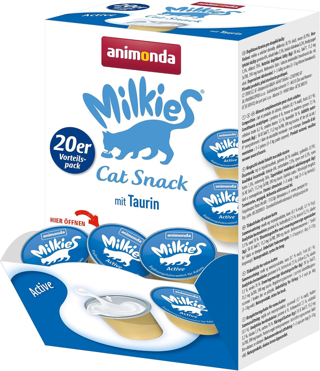 animonda Milkies Katzensnack Cups Selection Mixpack 20 x