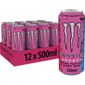 Monster Energy Ultra Fantasy Ruby Red - koffeinhaltiger Energy-Drink mit erfrisc