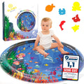 Wasserspielmatte Baby XXL 100 cm, BPA-frei, Bauchlage ab 3 Monate