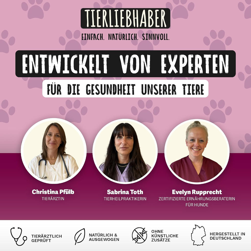 TIERLIEBHABER Nassfutter Huhn mit Gemuese 90% Fleisch Dose
