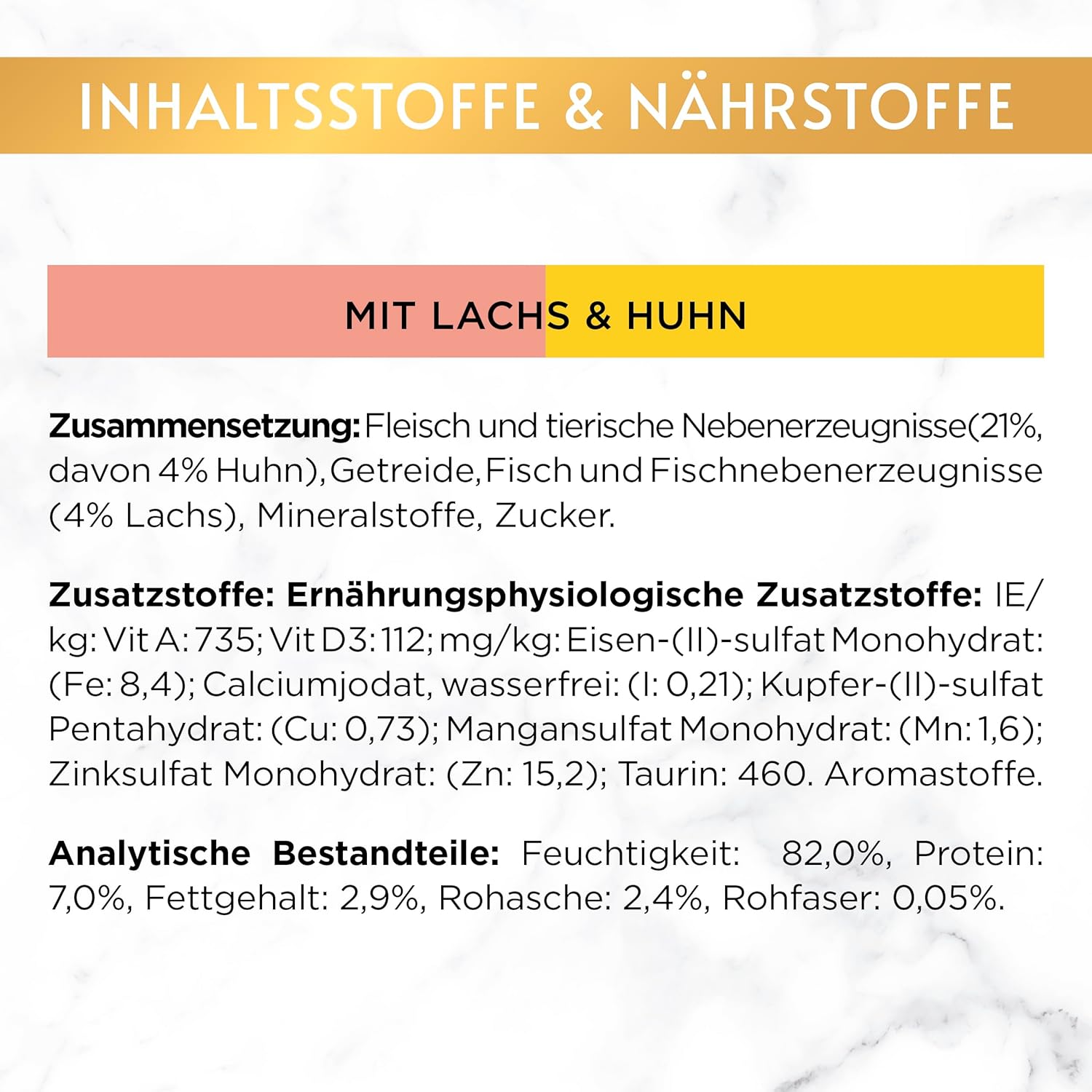 Gourmet Gold Nassfutter Katzen Haeppchen Sauce Lachs & Huhn 12x85g verschiede