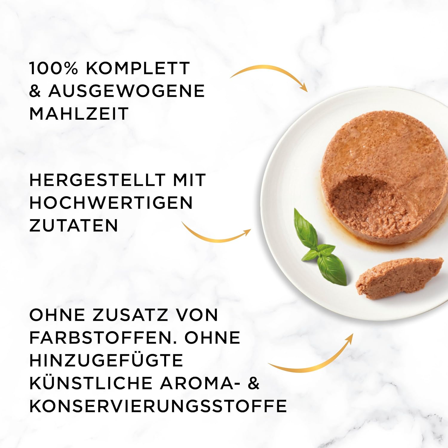 Gourmet Gold Feine Pastete Forelle & Tomaten Katzennassfutter 12× verschieden
