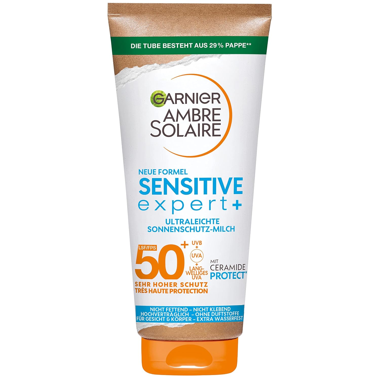 Garnier Ambre Solaire Sensitive Expert+ Sonnenmilch LSF 50+ 175ml