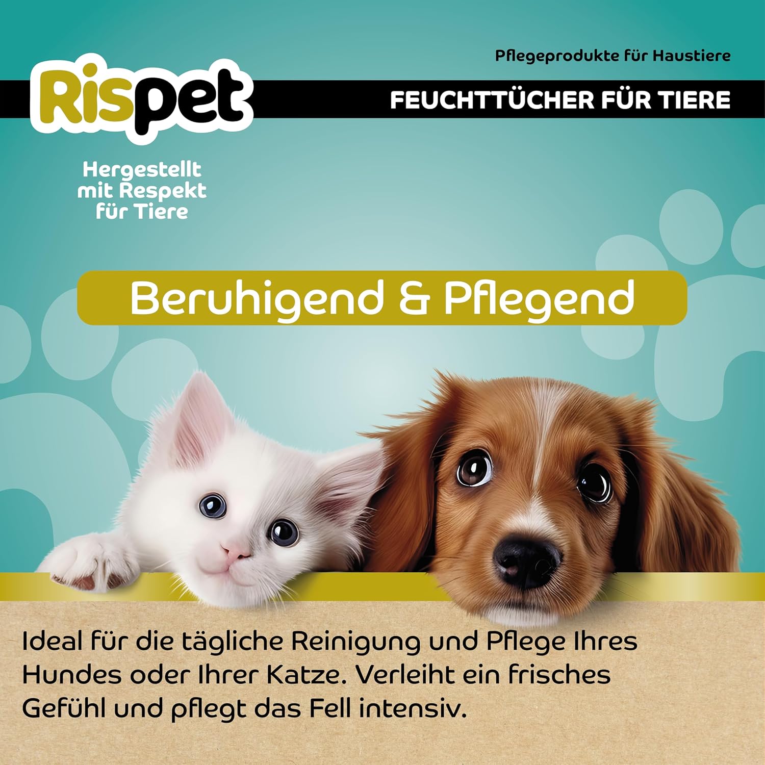 Reinigungstuecher XL mit Kokosnuss und Keratin - hygienisch, reinigend