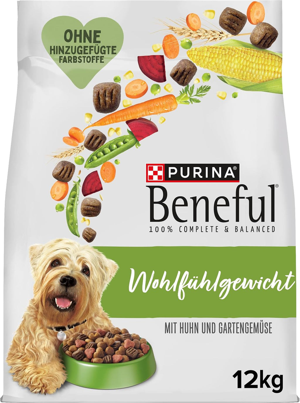 Beneful Trockenfutter Huhn und Gartengemuese Hundefutter