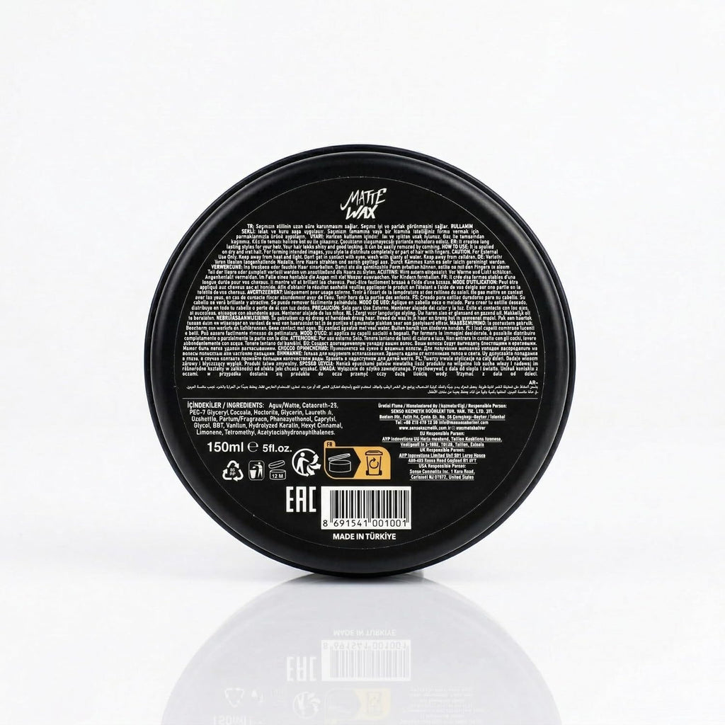 Marmara Keratin Hair Wax 150 ml matt Haarwachs starker Halt Maenner