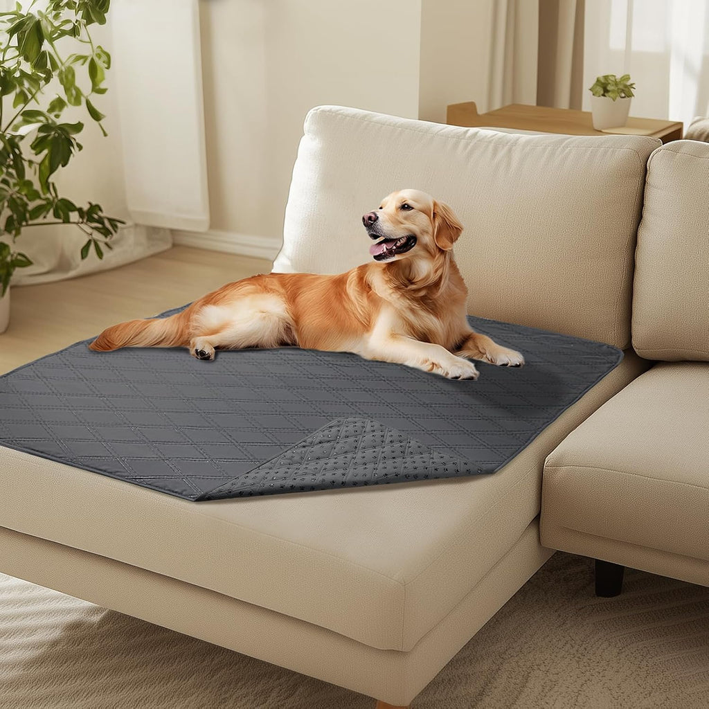 Luciphia Hundedecke wasserdicht rutschfest Grau 76×178 cm 127cm-208cm
