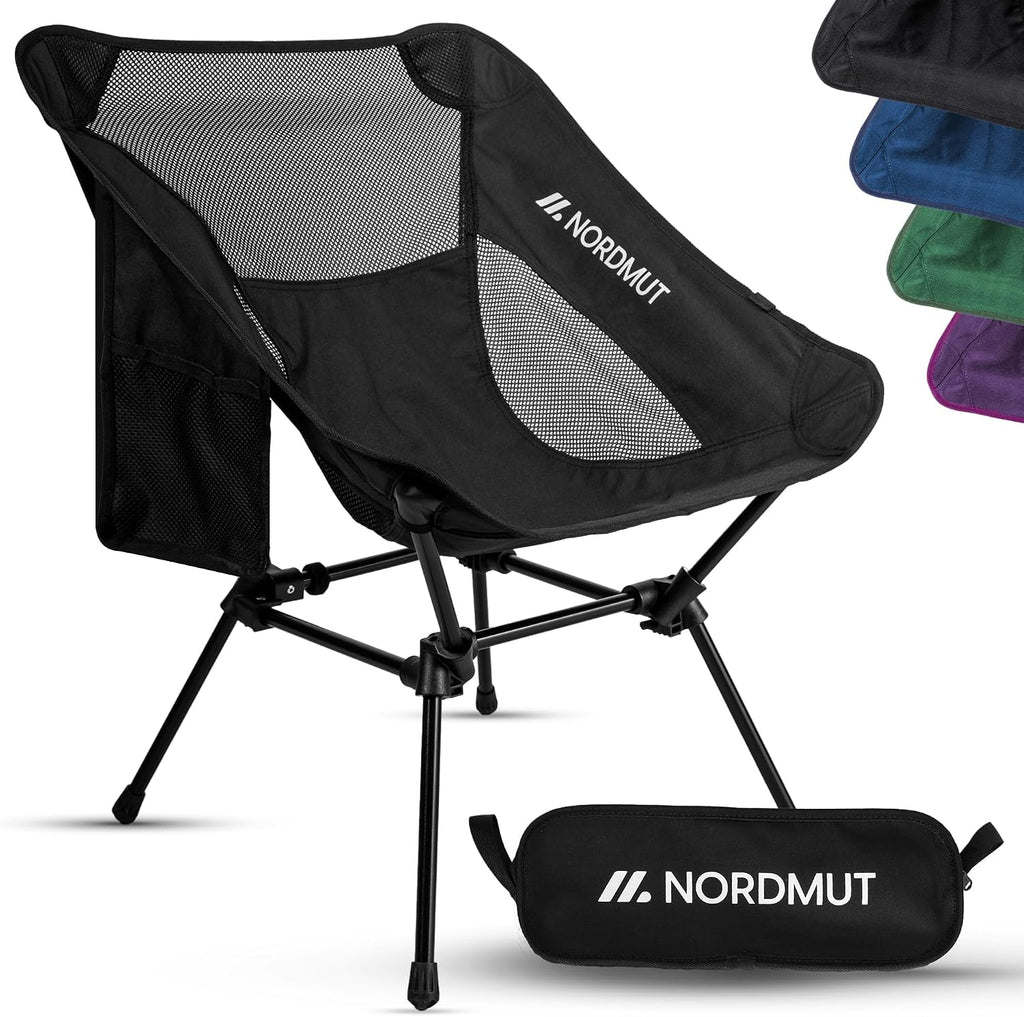 NORDMUT Campingstuhl ultraleicht klappbar Aluminium bis klein