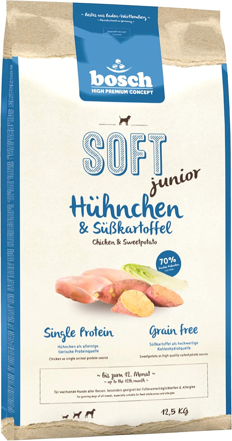 bosch HPC SOFT Junior Hundefutter Huehnchen Suesskartoffel grain-free