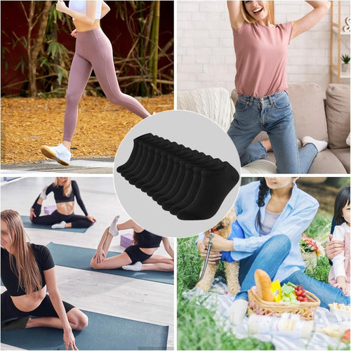12 Paar Sneakersocken Kurz Unisex Baumwolle Groessen