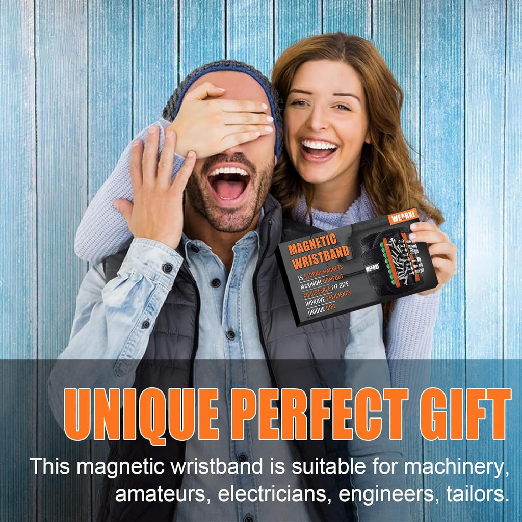 WEARXI Magnetarmband fuer Handwerker Herren Geschenk Papa Geburtstag Valentinstag