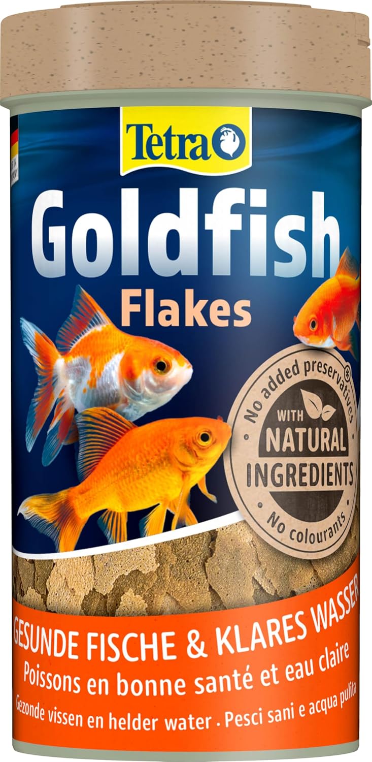 Tetra Goldfish Flockenfutter fuer Goldfische Kaltwasserfische