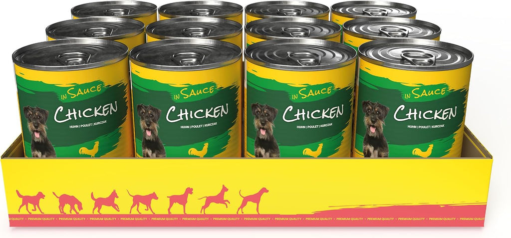 JosiDog Adult Nassfutter mit Wild in Sauce 12 x, verschiedene Sorten