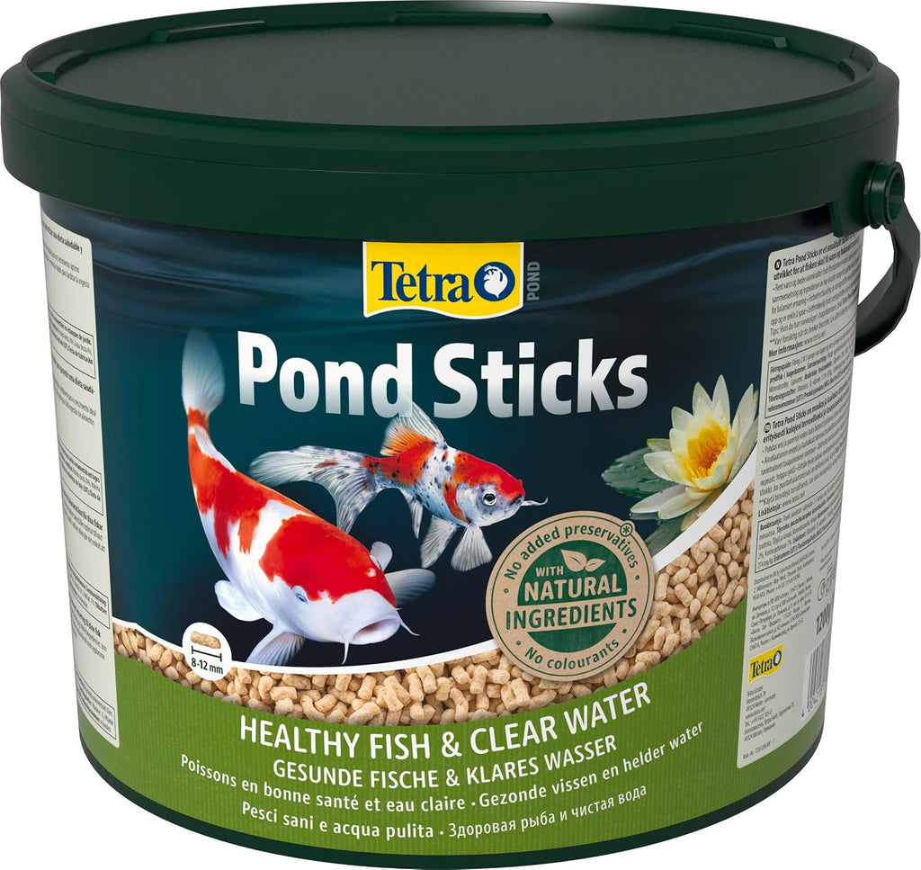 Tetra Pond Sticks Teichfutter fuer alle Teichfische Eimer