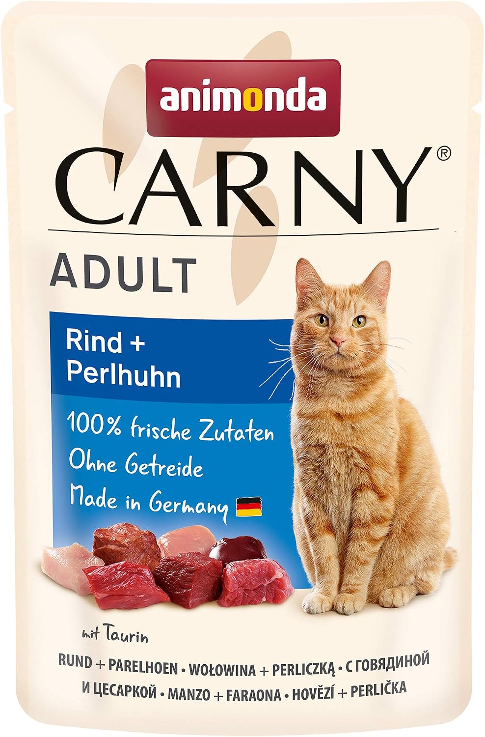 Animonda Carny Gefluegel Mix Katzenfutter nass getreidefrei